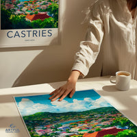 Castries Poster - Saint Lucia Wall Art