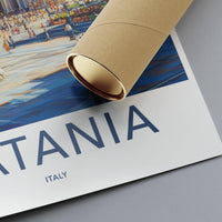 Catania Poster - Italy Wall Art