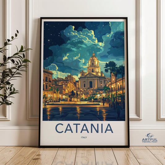 Catania Poster - Italy Wall Art