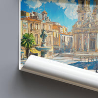 Catania Poster - Italy Wall Art