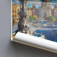 Catania Poster - Italy Wall Art