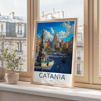 Catania Poster - Italy Wall Art