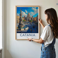 Catania Poster - Italy Wall Art