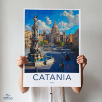 Catania Poster - Italy Wall Art
