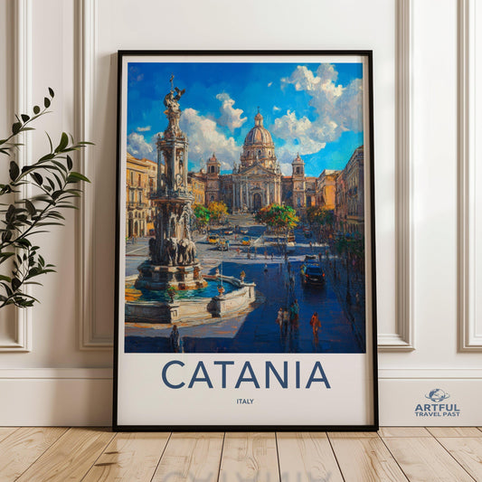 Catania Poster - Italy Wall Art