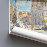 Catania Poster | Italy Wall Art | Europe Decor