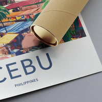 Cebu Poster - Philippines Wall Art