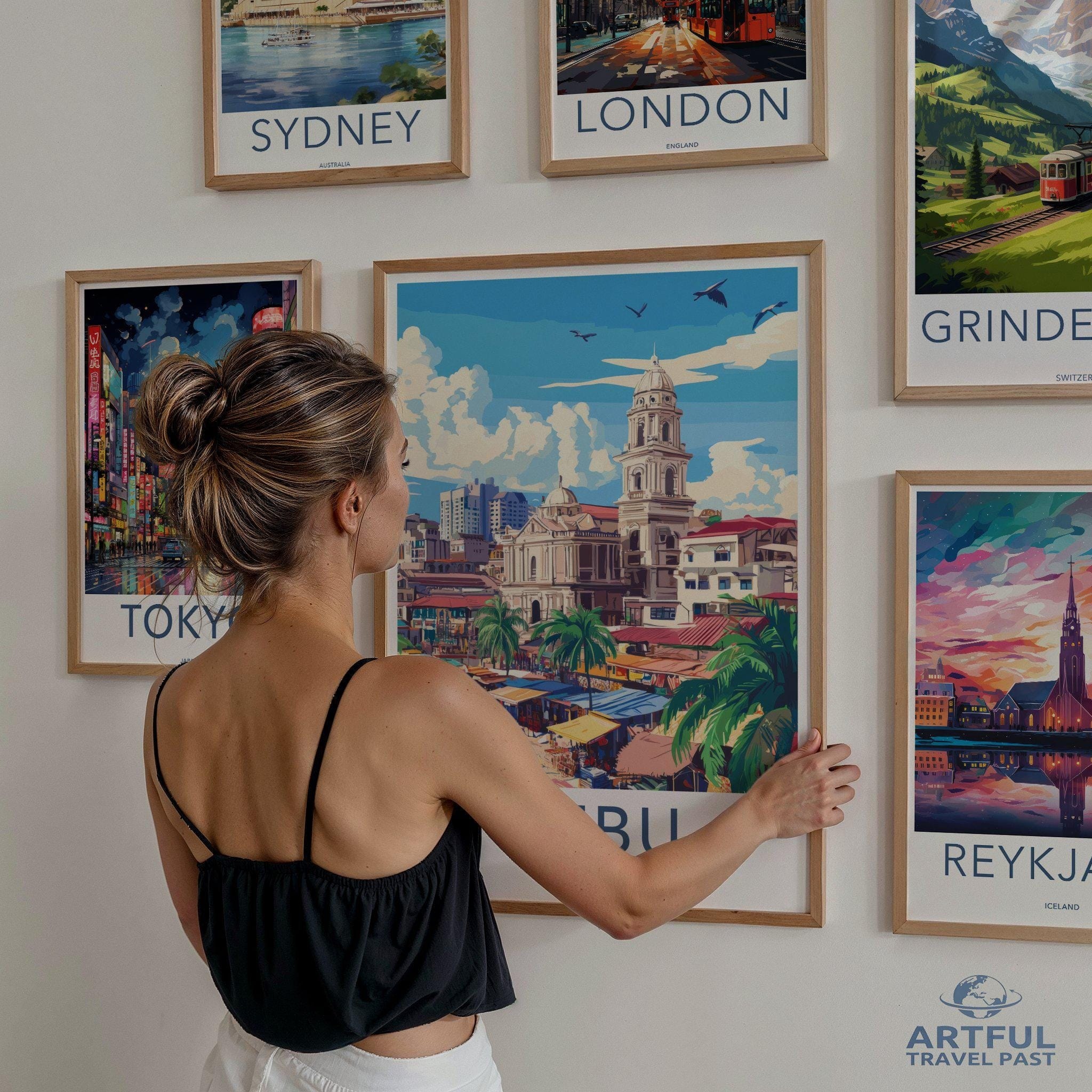Cebu Poster - Philippines Wall Art
