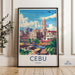 Cebu Poster - Philippines Wall Art