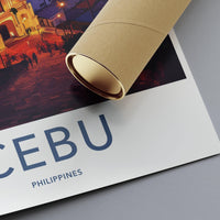 Cebu Poster - Philippines Wall Art
