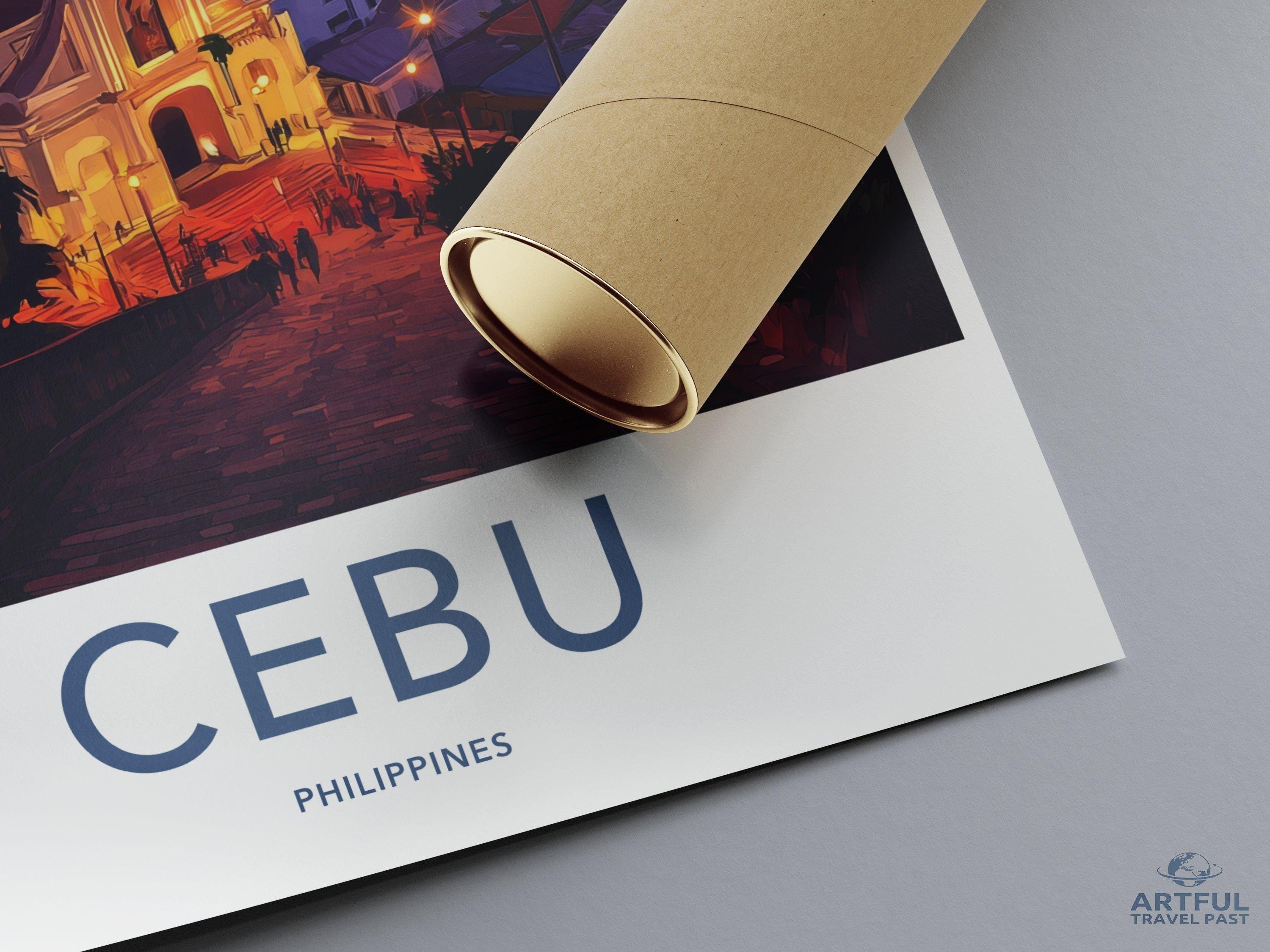 Cebu Poster - Philippines Wall Art