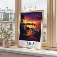 Cebu Poster - Philippines Wall Art