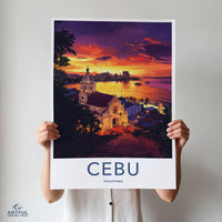 Cebu Poster - Philippines Wall Art