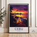 Cebu Poster - Philippines Wall Art