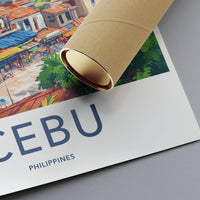 Cebu Poster - Philippines Wall Art