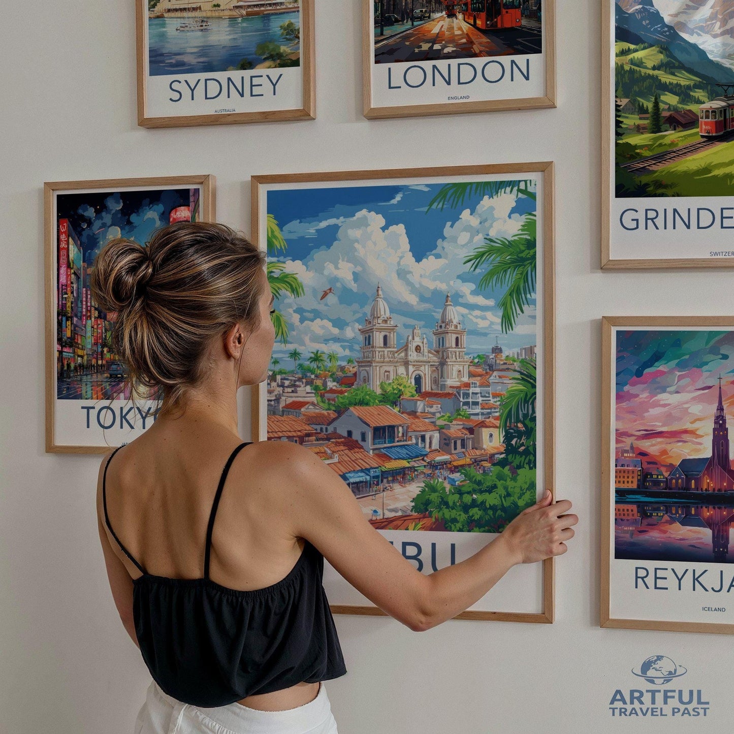 Cebu Poster - Philippines Wall Art