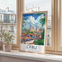 Cebu Poster - Philippines Wall Art