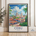 Cebu Poster - Philippines Wall Art