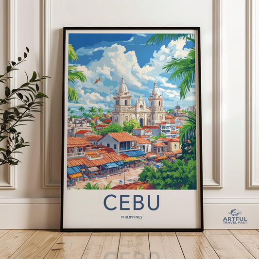 Cebu Poster - Philippines Wall Art