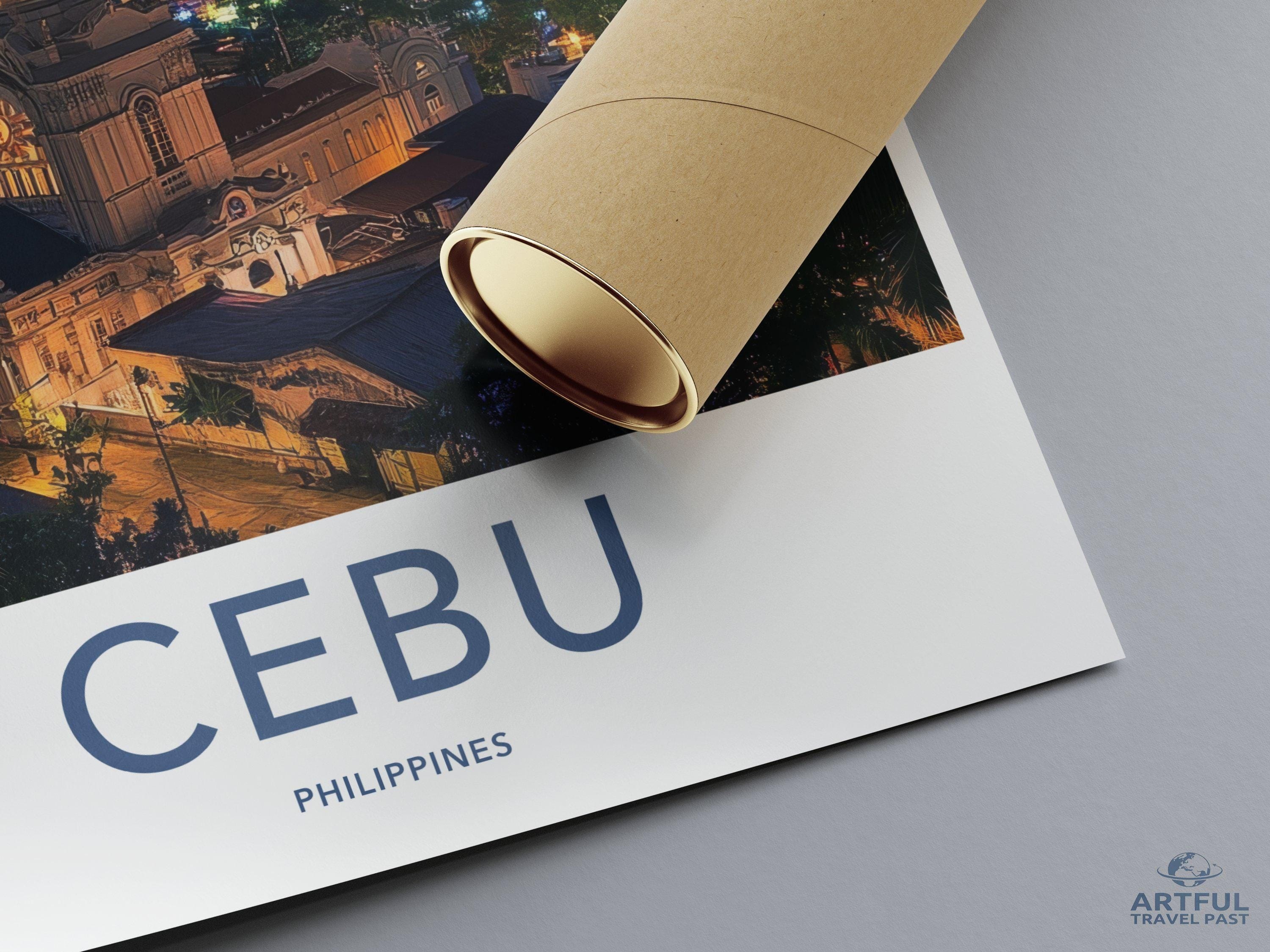 Cebu Poster - Philippines Wall Art