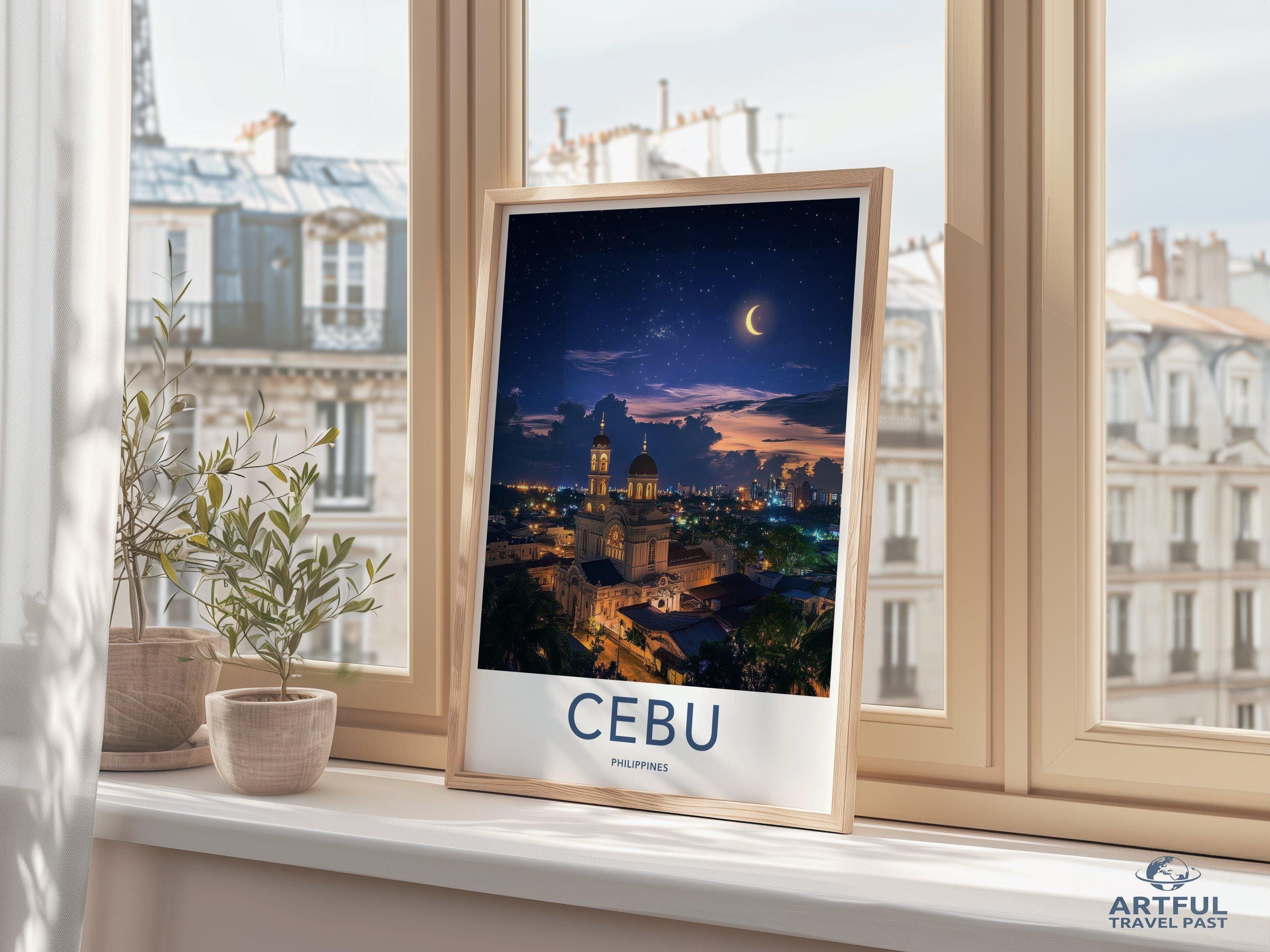 Cebu Poster - Philippines Wall Art