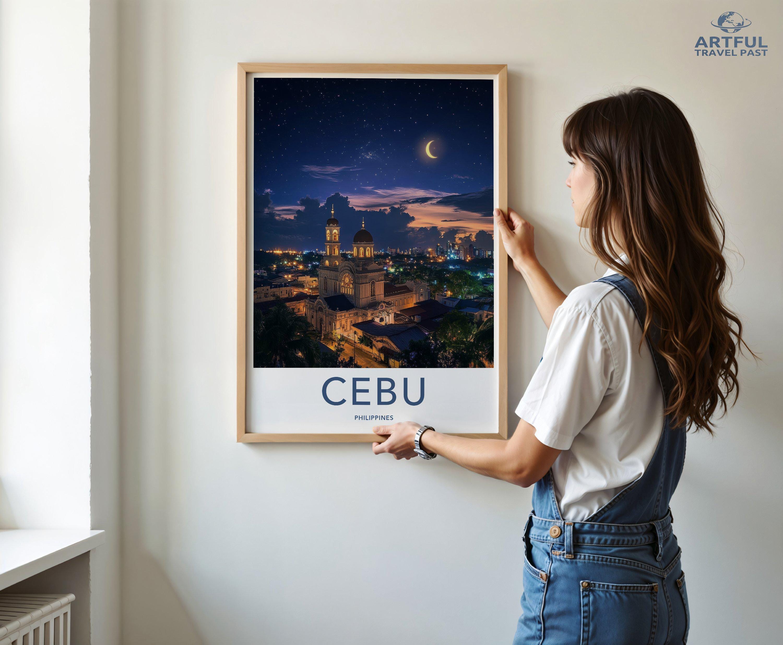 Cebu Poster - Philippines Wall Art
