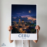 Cebu Poster - Philippines Wall Art