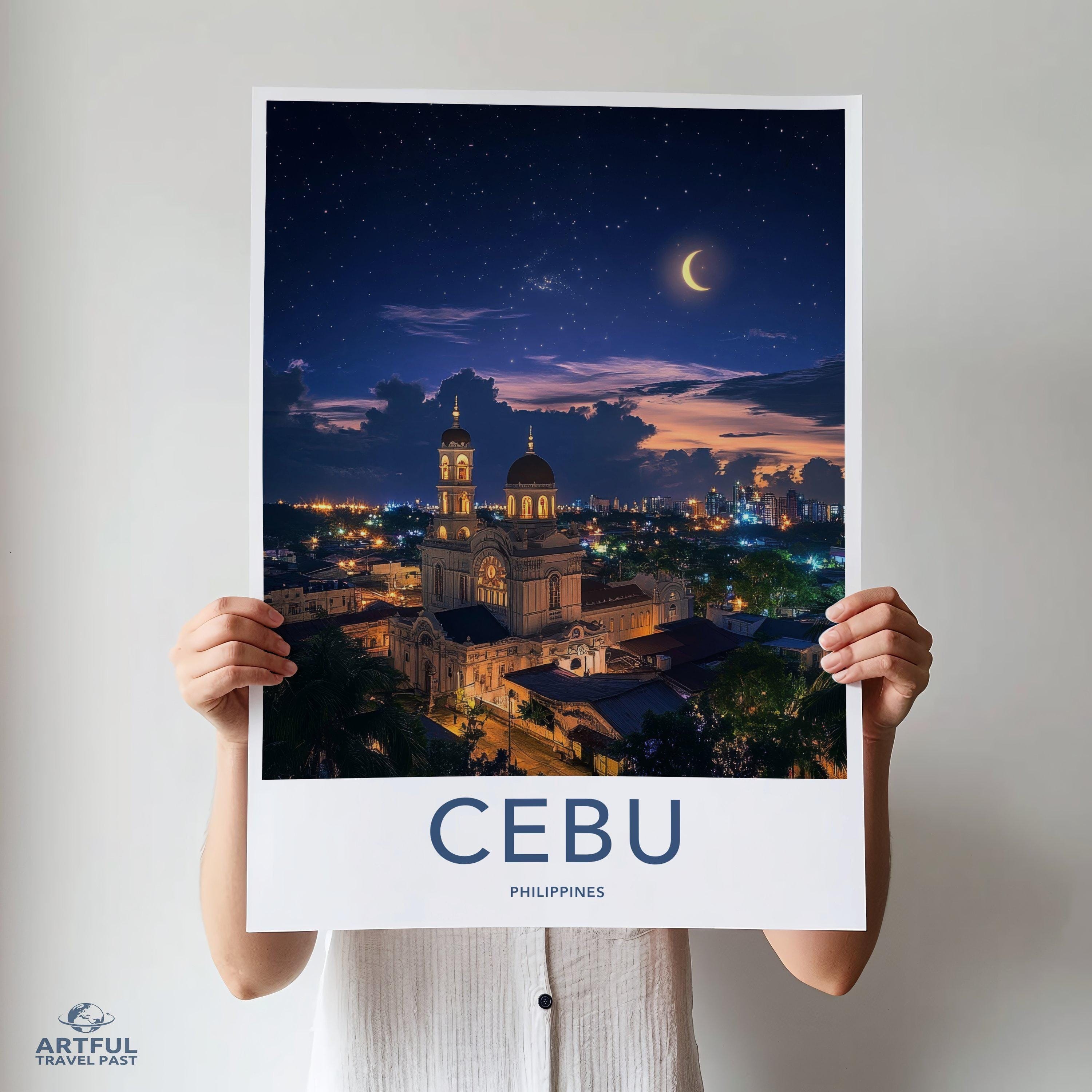 Cebu Poster - Philippines Wall Art