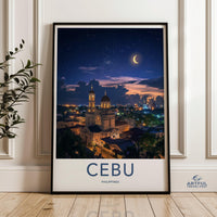 Cebu Poster - Philippines Wall Art