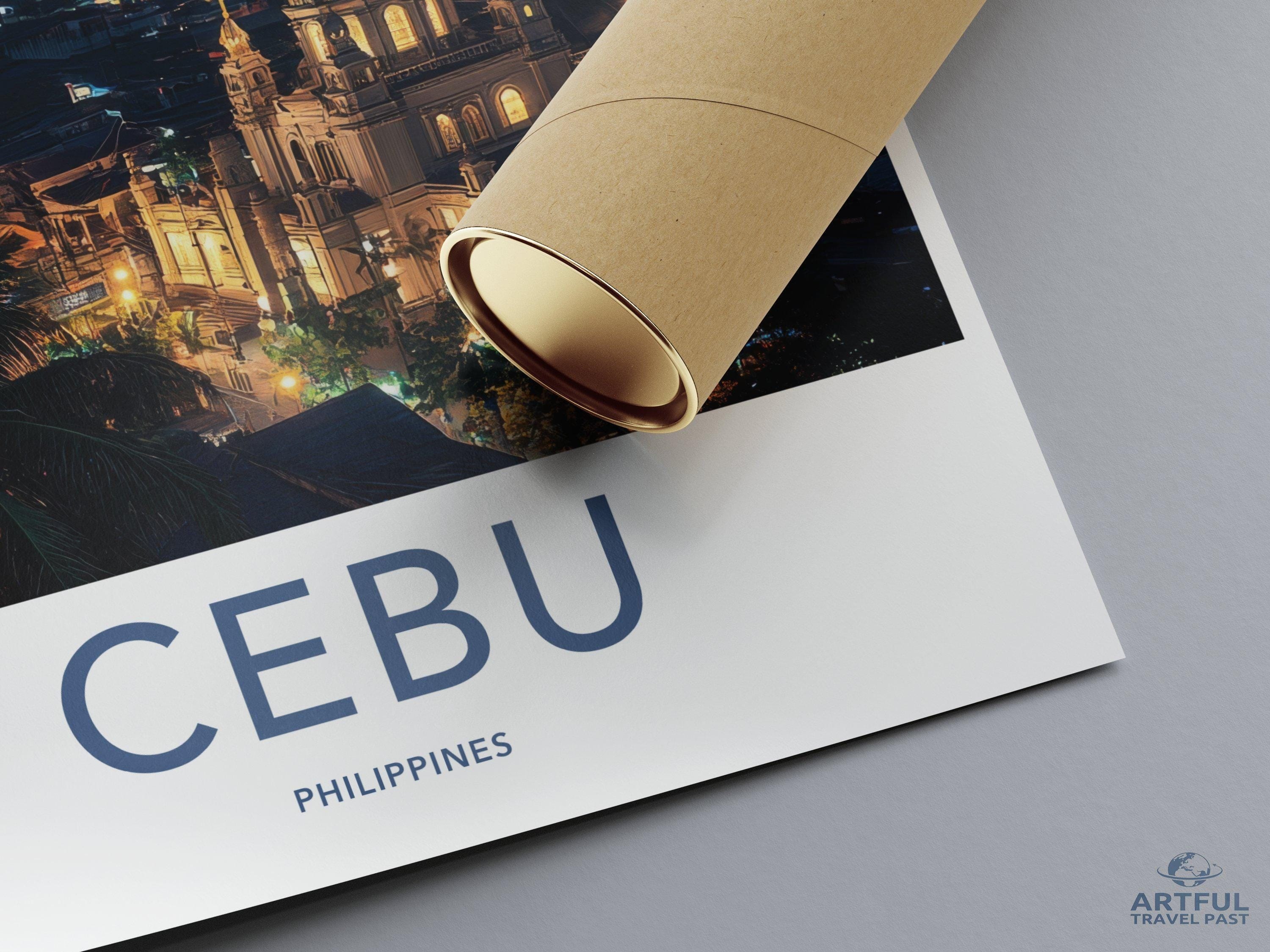 Cebu Poster - Philippines Wall Art
