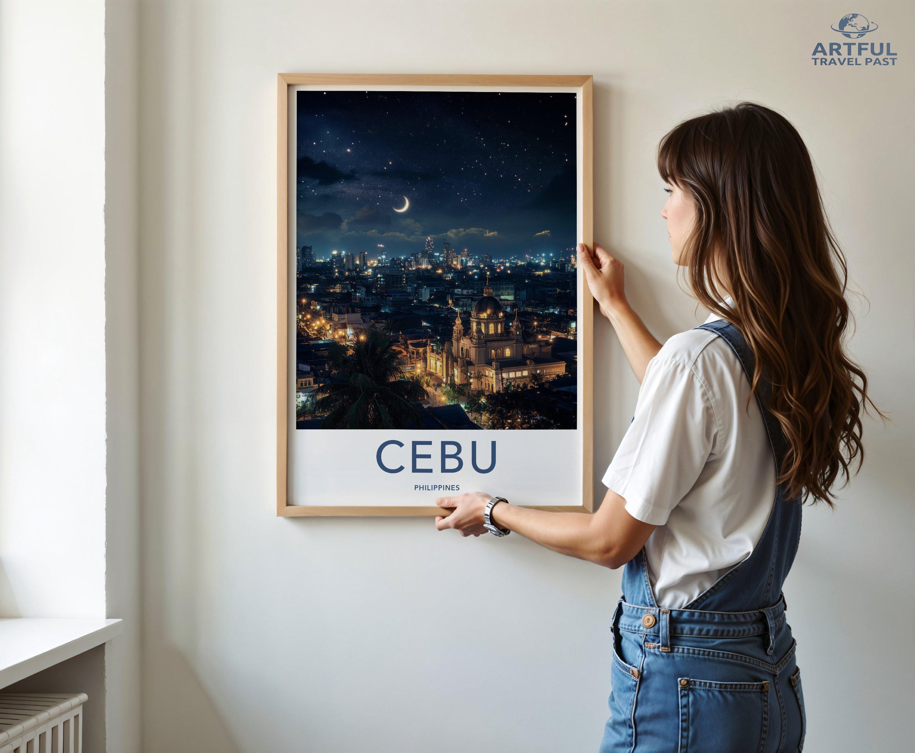 Cebu Poster - Philippines Wall Art