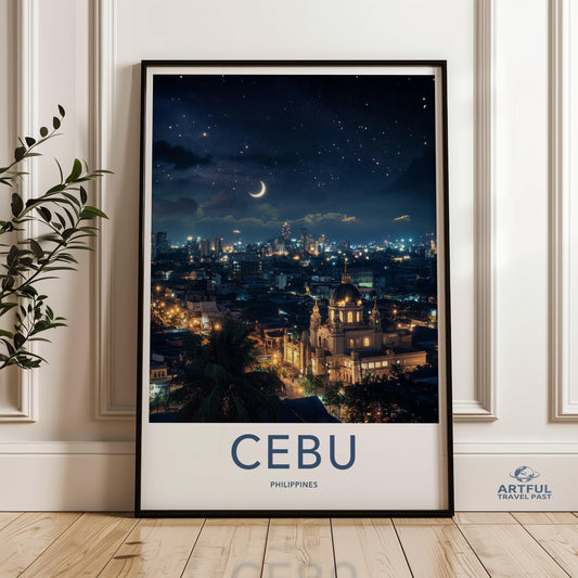 Cebu Poster - Philippines Wall Art