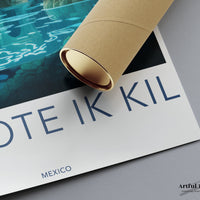 Cenote Dos Ojos Poster