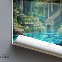 Cenote Dos Ojos Poster