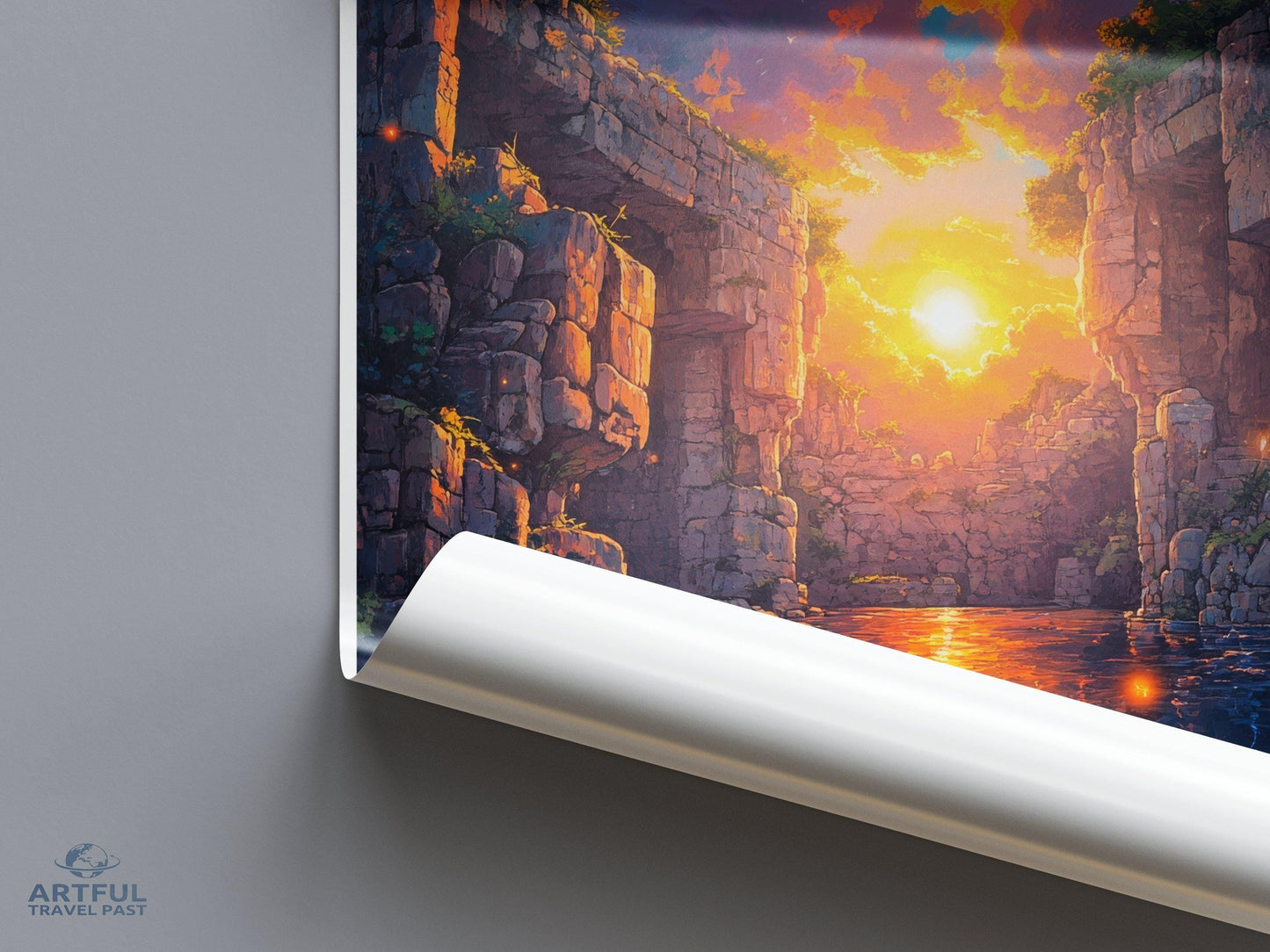 Cenote Sagrado Poster - Mexico Wall Art