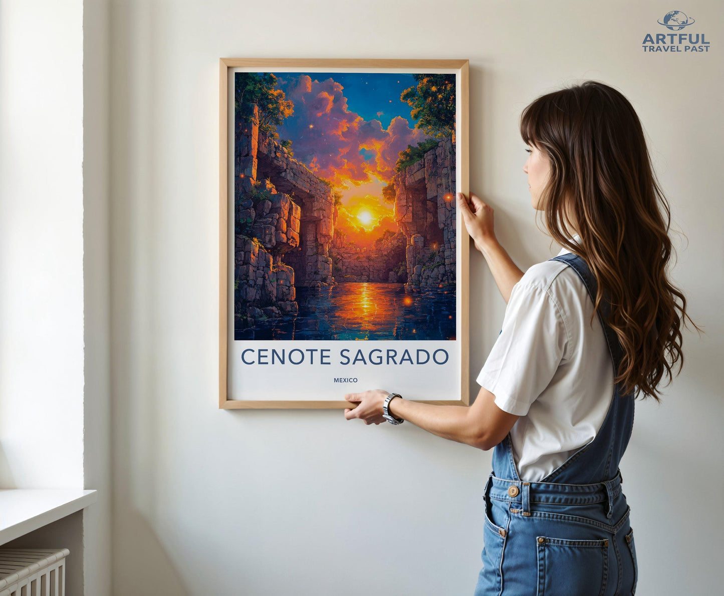 Cenote Sagrado Poster - Mexico Wall Art