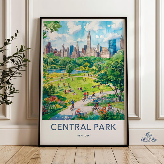 Central Park Poster - New York