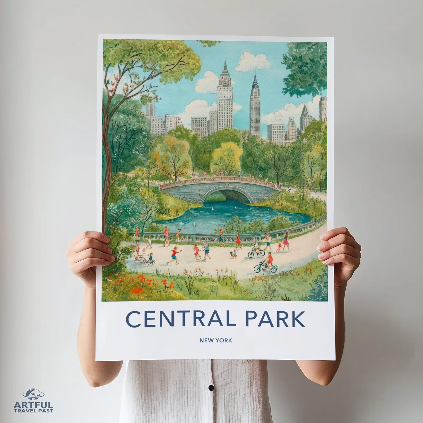 Central Park Poster - New York Wall Art