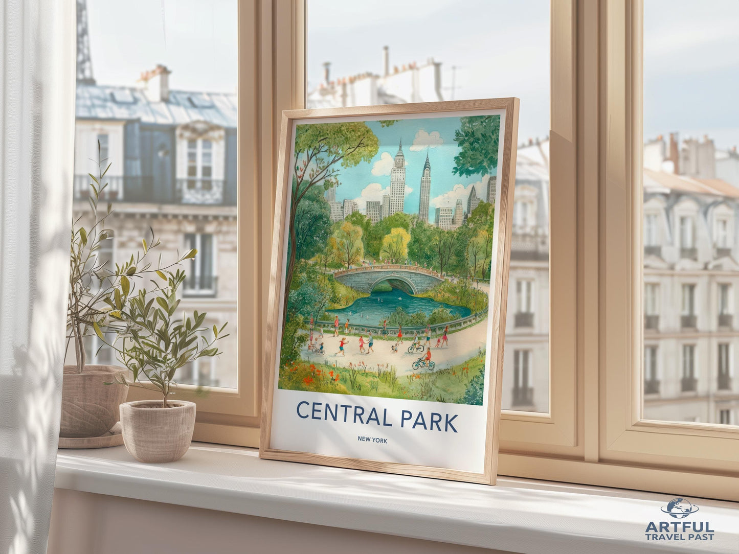 Central Park Poster - New York Wall Art