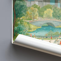 Central Park Poster - New York Wall Art