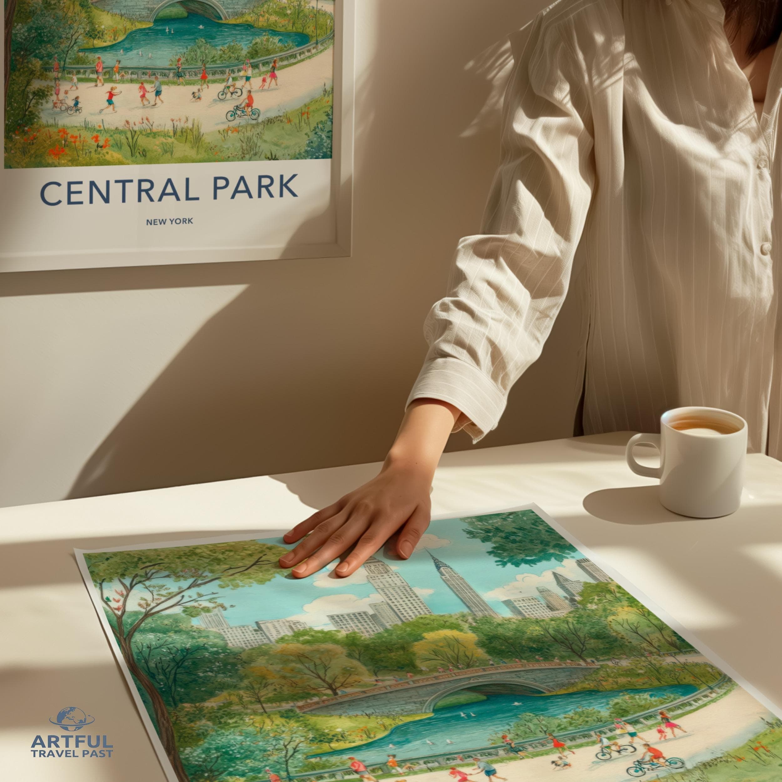 Central Park Poster - New York Wall Art