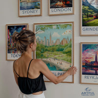 Central Park Poster - New York Wall Art