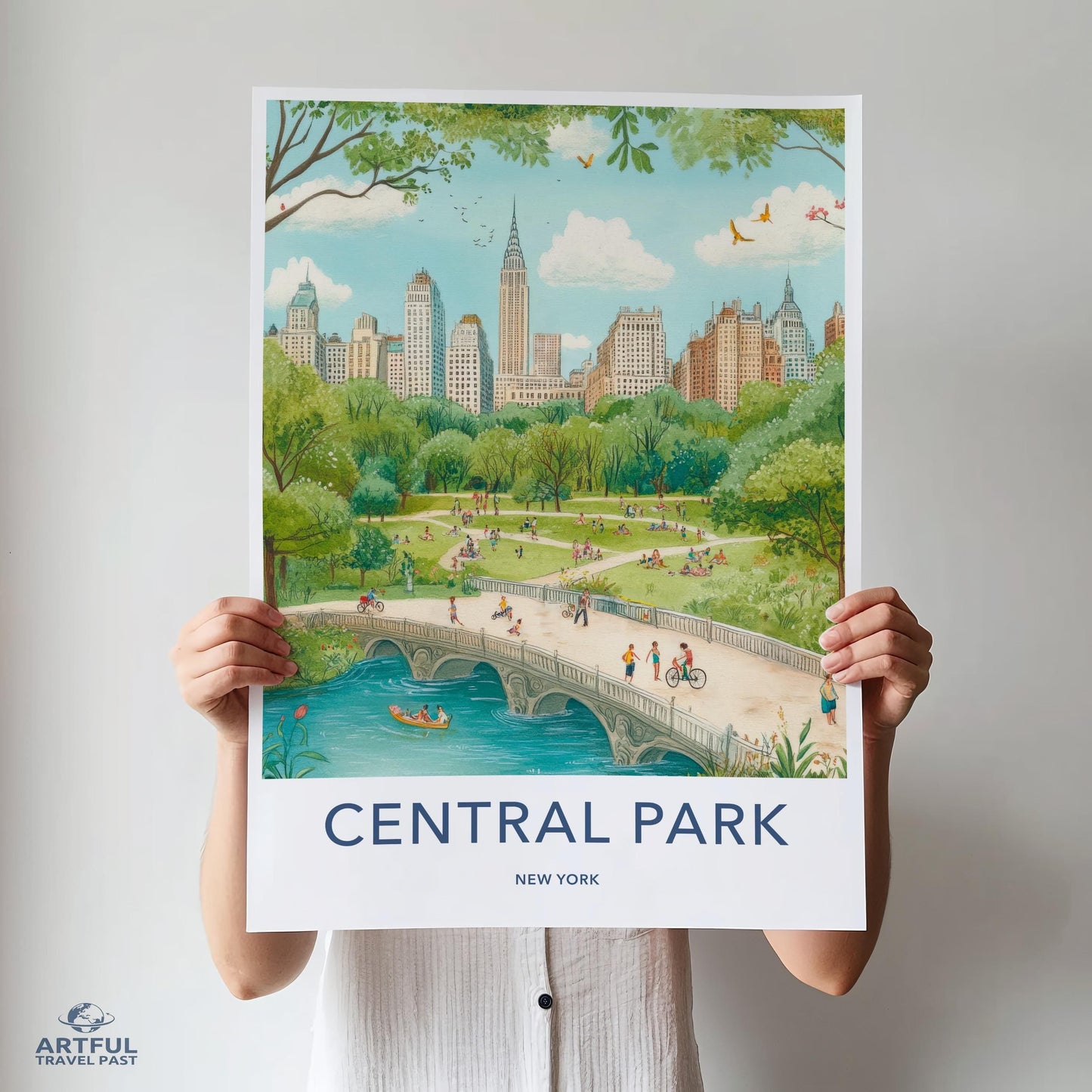 Central Park Poster - New York Wall Art