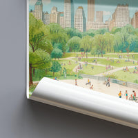Central Park Poster - New York Wall Art