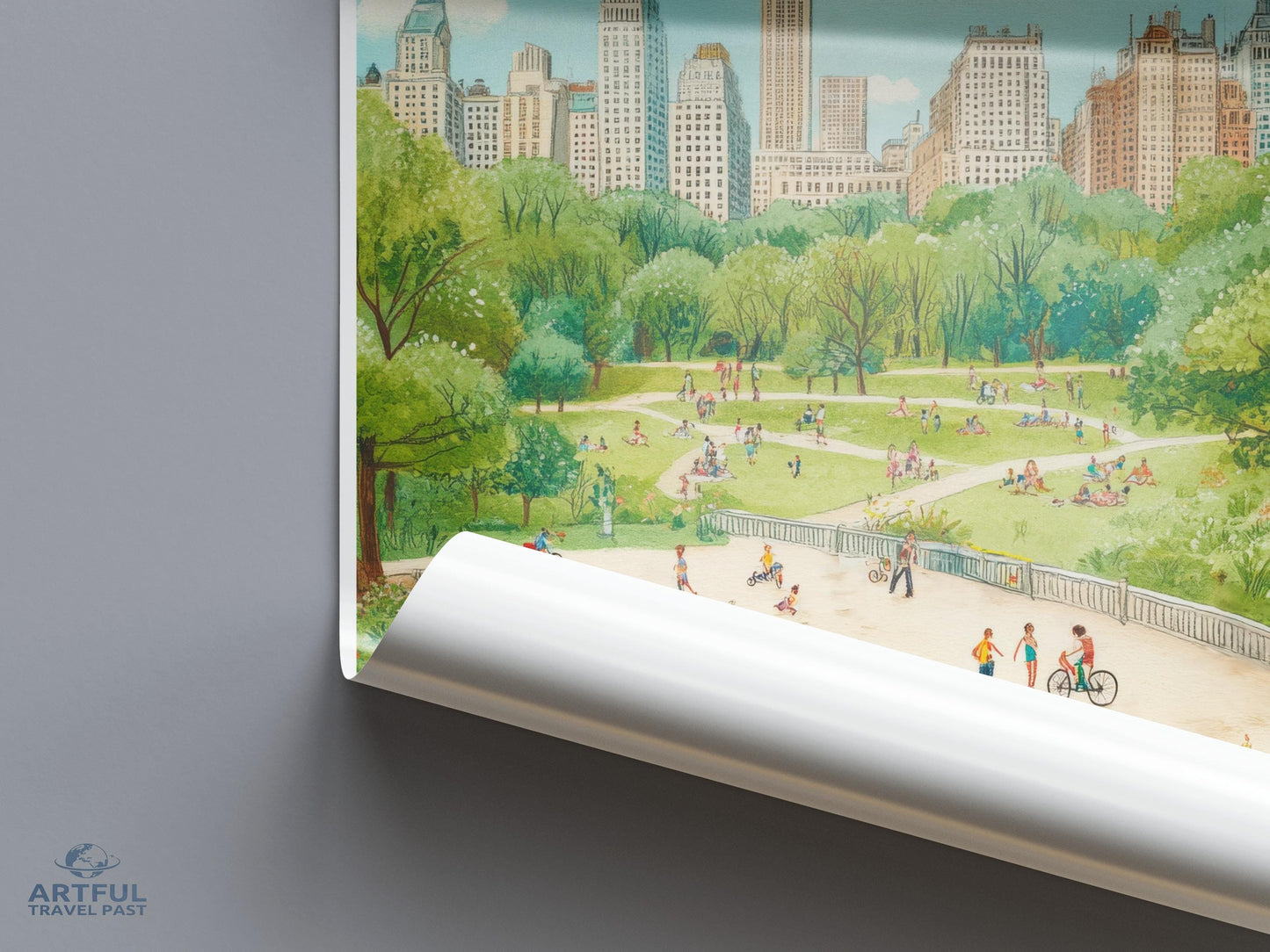 Central Park Poster - New York Wall Art