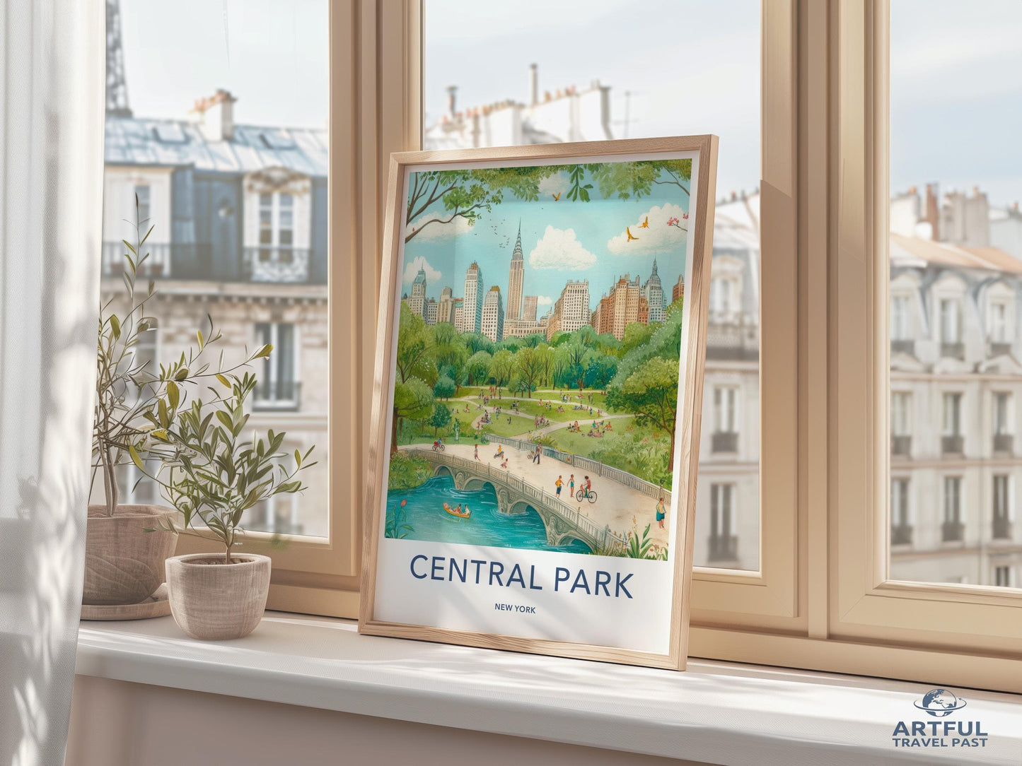 Central Park Poster - New York Wall Art