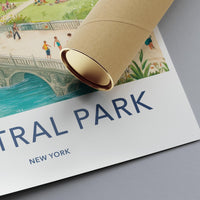 Central Park Poster - New York Wall Art