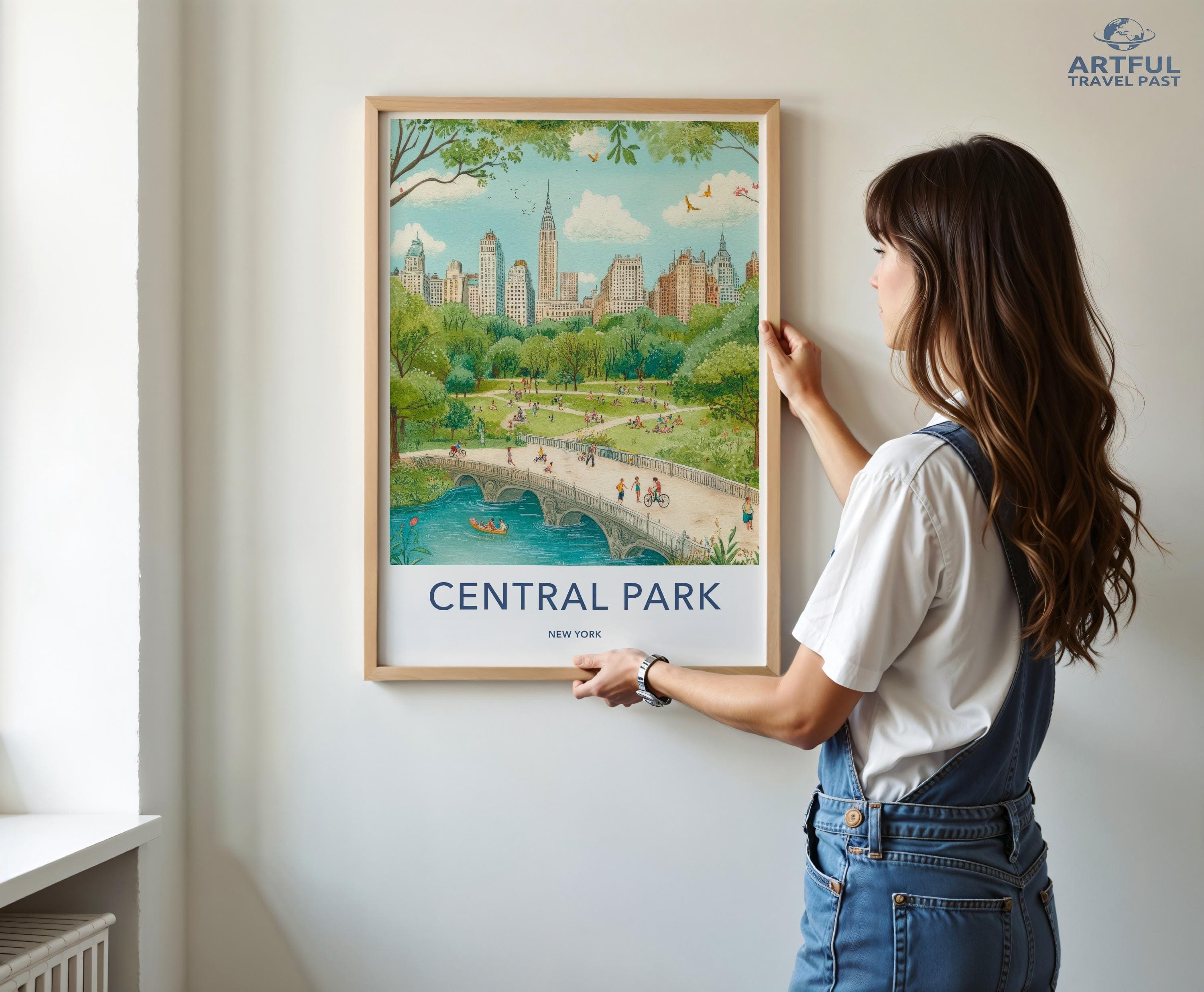 Central Park Poster - New York Wall Art