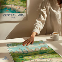 Central Park Poster - New York Wall Art