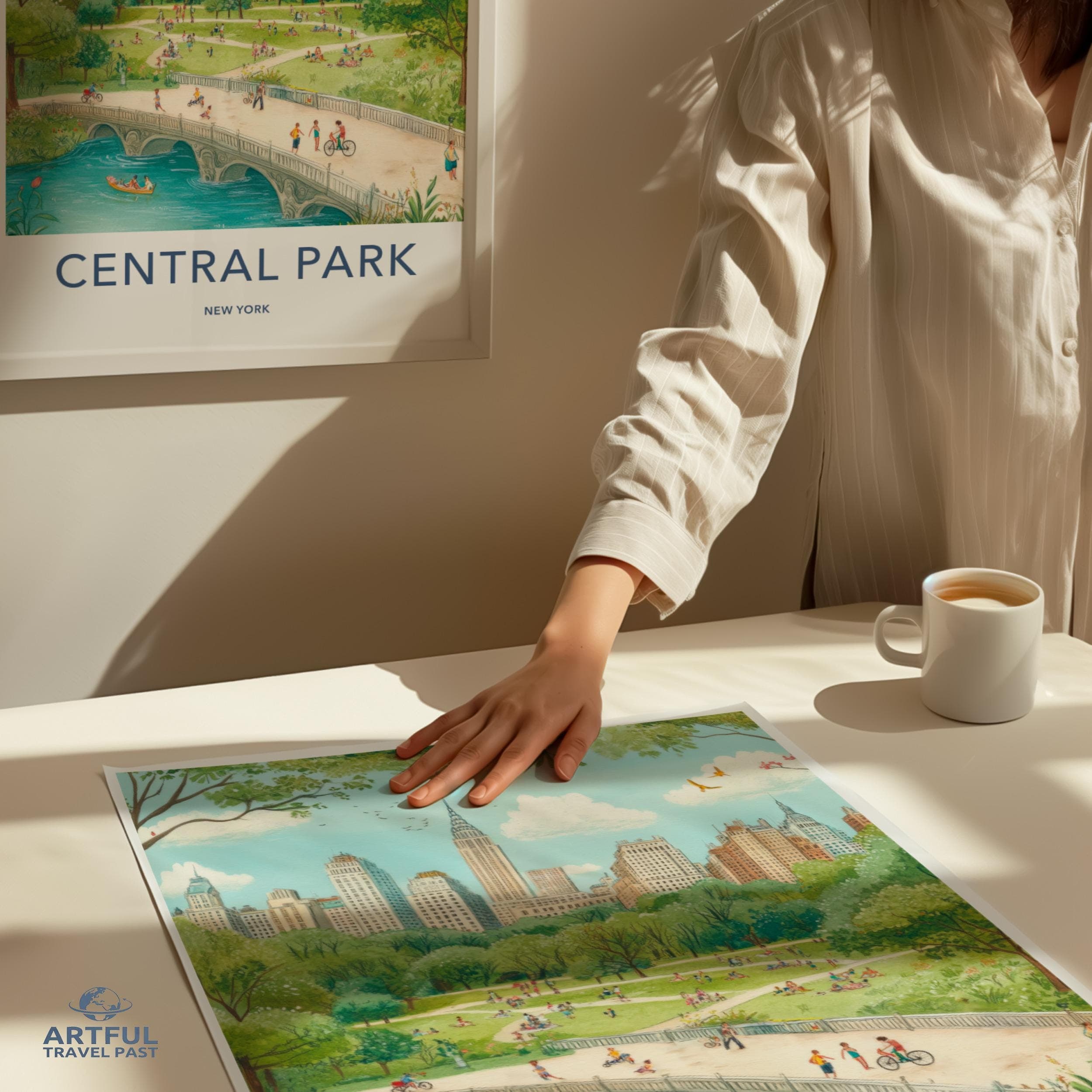 Central Park Poster - New York Wall Art